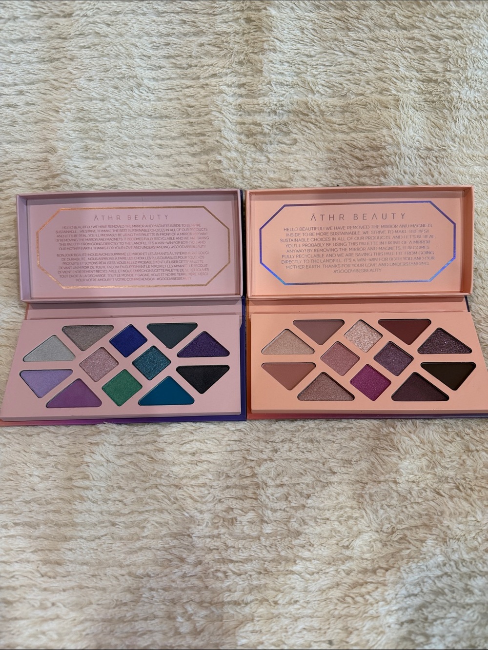 2 Athr Beauty Eyeshadow Palette - Multi Finish
